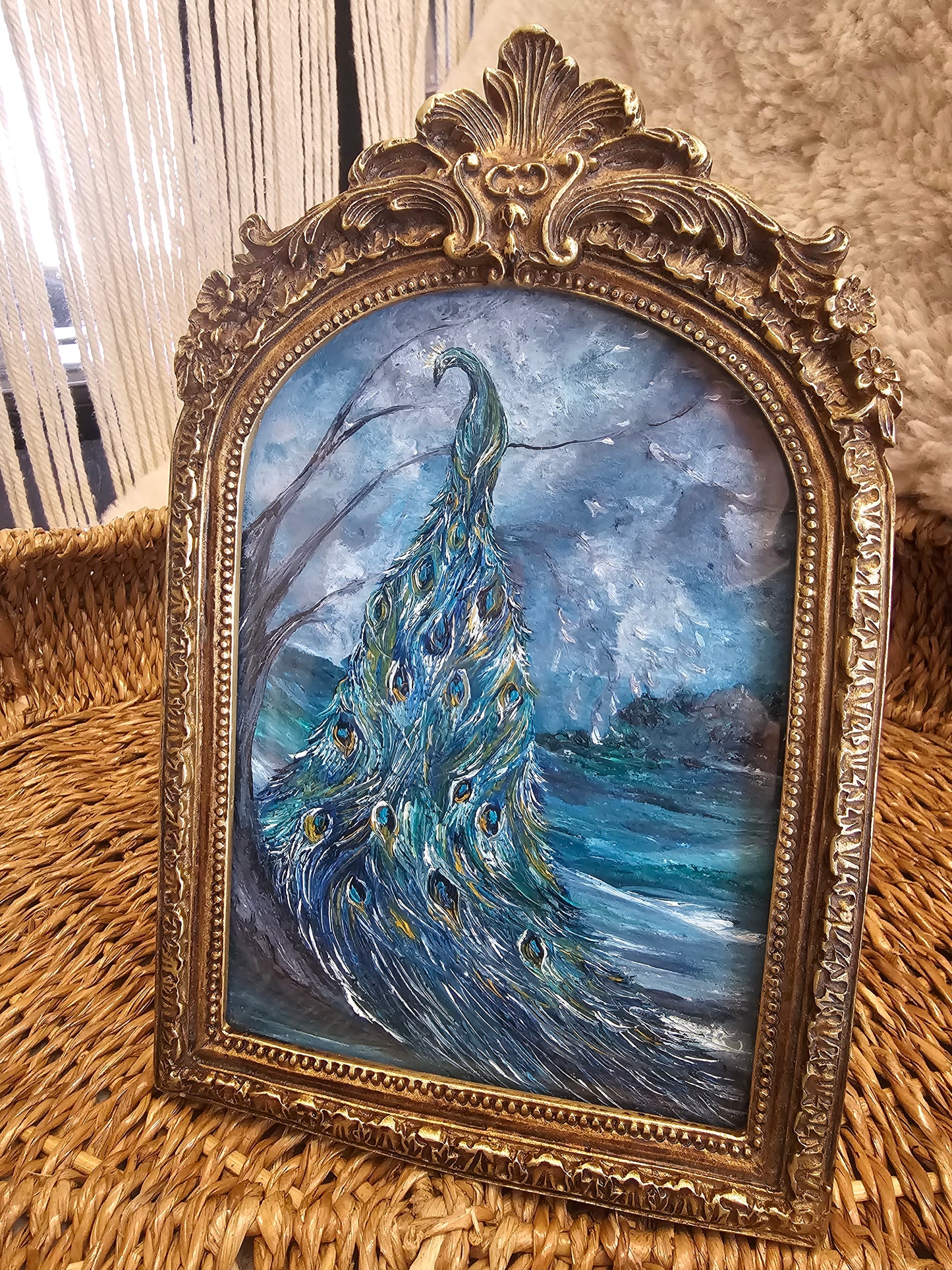 Peacock on the Moors