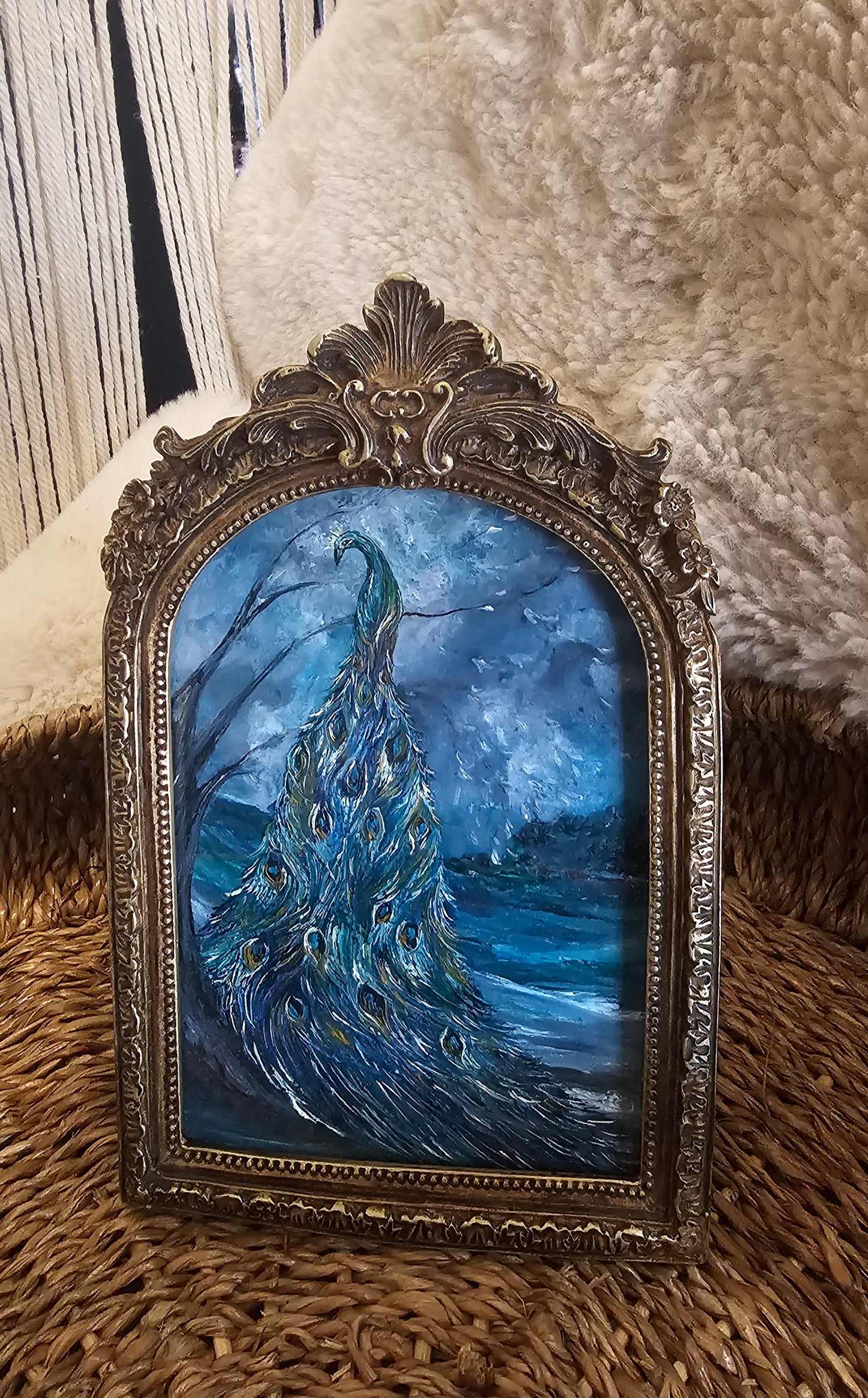 Peacock on the Moors