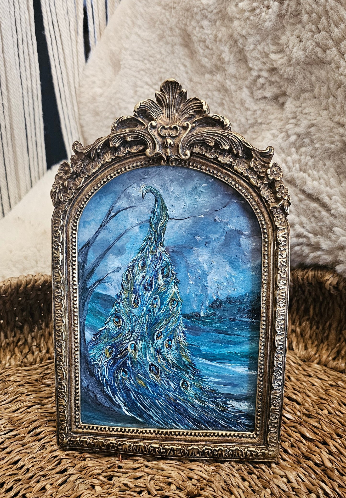 Peacock on the Moors
